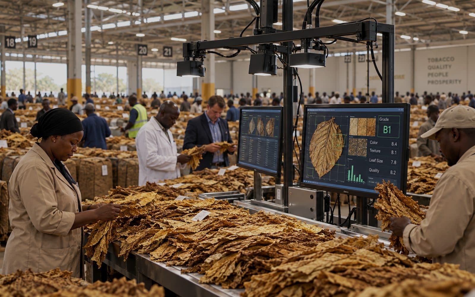 Tobacco grading vision